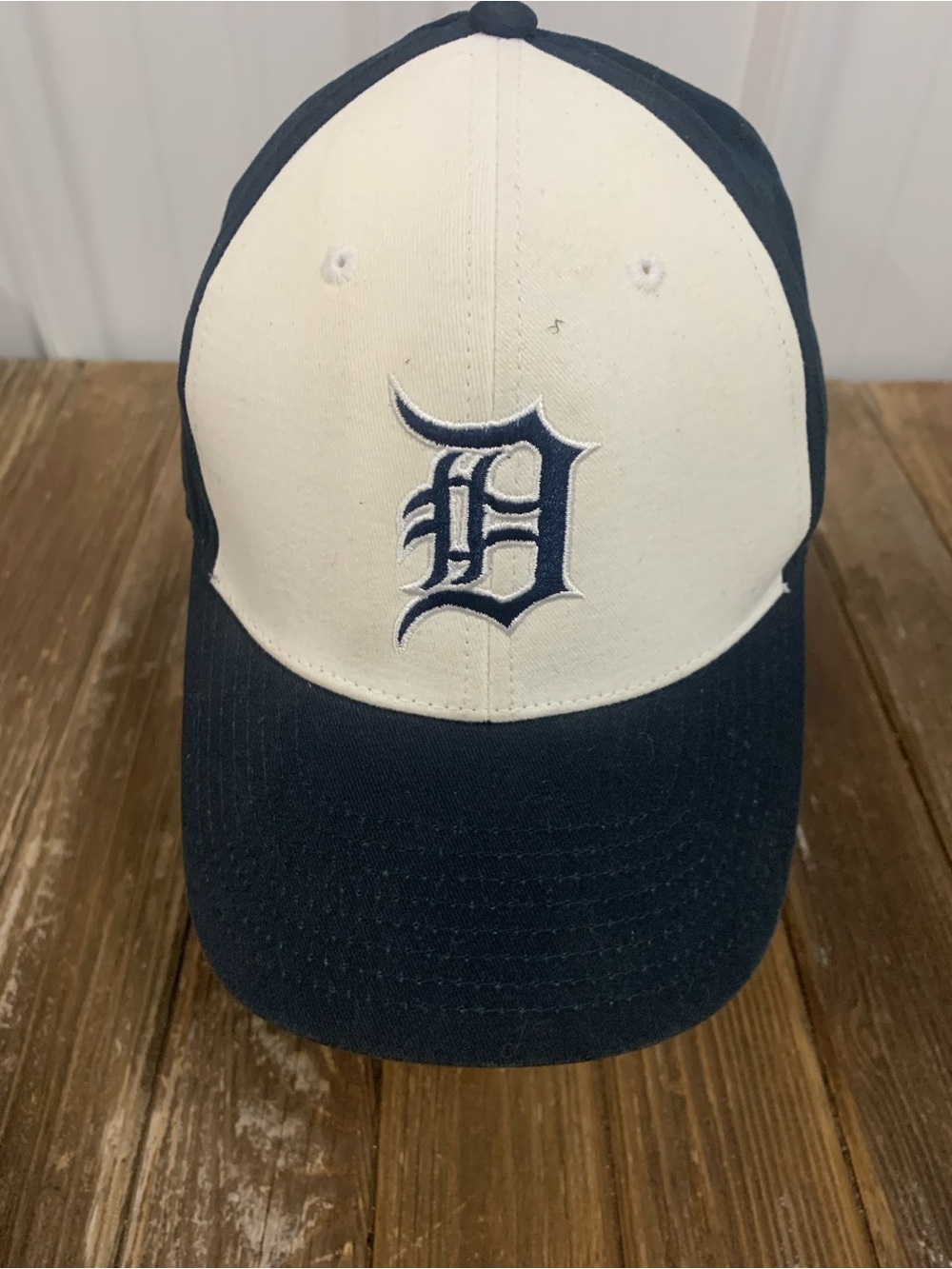 Detroit Tigers Navy and White Baseball Cap